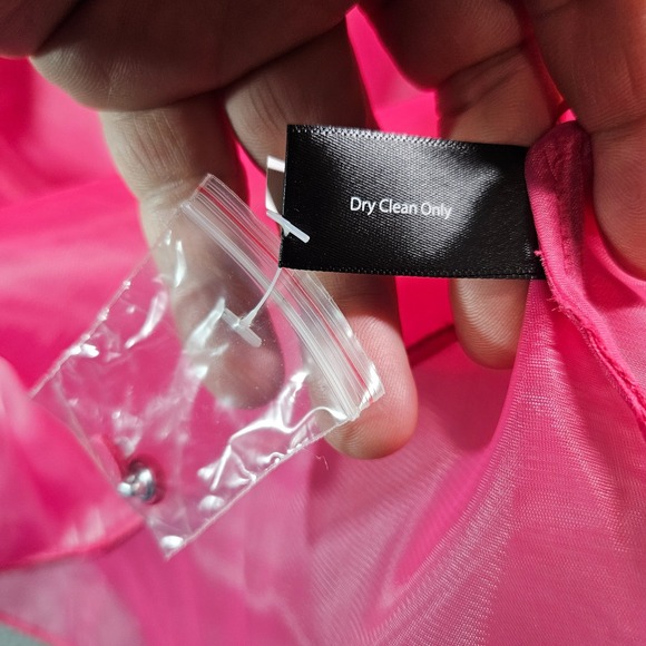 NEW Boston Proper Sleeveless Top Women Medium Sheer Pink Party Preppy - Picture 4 of 9